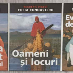 CHEIA CUNOASTERII VOL.1-3 EVOLUTIA VIETII DE ZI CU ZI, OAMENI SI LOCURI, PLANETA PAMANT SI UNIVERSUL-COLECTIV