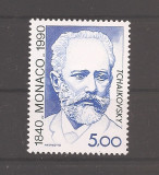 Monaco 1990 - 150 de ani de la nașterea lui Piotr Ilici Ceaikovski, MNH, Nestampilat