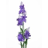 Ramura decorativa de lavanda cu 3 flori mov, 70 cm, CMCLASS