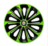 Cumpara ieftin Set 4 capace roti Extra strong green R14 pentru gama auto Alfa Romeo