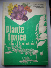 Plante toxice din Romania - Valeriu Zanoschi, E. Turenschi, M. Toma, 1981, 211 p foto