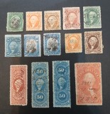 USA lot -fiscale -2- stampilate