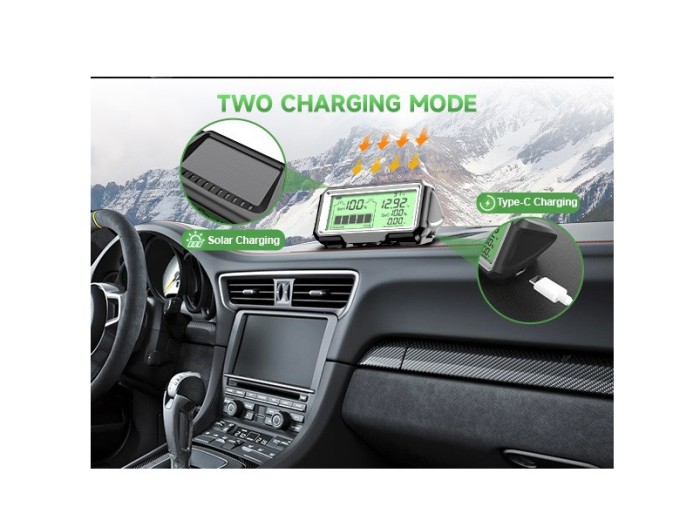 Sistem de monitorizare a bateriei auto wireless