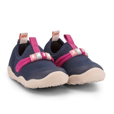 Pantofi Fete Bibi FisioFlex 4.0 Naval/Hot Pink 22 EU foto