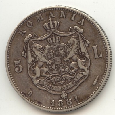 5 lei 1881 foto