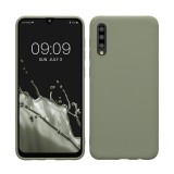 Husa Kwmobile pentru Samsung Galaxy A50, Verde, Silicon, KWM000009SZ018C, Carcasa
