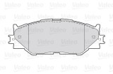 VALEO 301035 FIRST set placute frana,frana disc