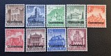Luxemburg Ocupația Germană (1940) -Set Complet "Winterhilfswerk - Monumente" Supratipar "Luxemburg" (3+2Pf p&acirc;nă la 40+35Pf) (MINT / Neștampilat) BN1