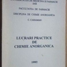 Lucrari practice de chimie anorganica- C.Caraman