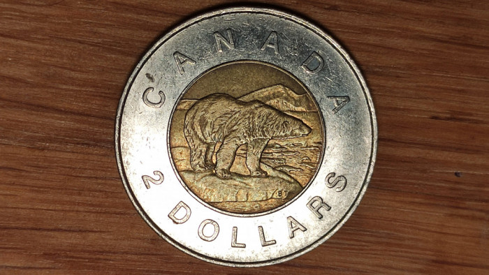 Canada - moneda de colectie comemorativa - 2 dollars 2002 - Golden Jubilee