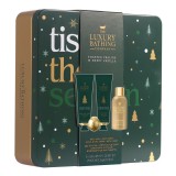 Set cadou Tis the Season, Toasted Praline &amp; Sweet Vanilla, 4 articole, The Luxury Bathing Company