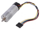 Motor DC cu Codificator și Transmisie 12V 75:1 Metal Geared