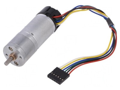 Motor DC cu Codificator și Transmisie 12V 75:1 Metal Geared foto
