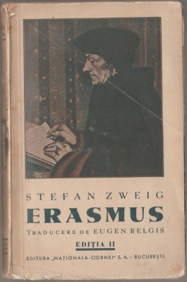 Stefan Zweig - Erasmus (ed. a II-a) foto