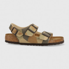 Birkenstock sandale Milano Sfb barbati, culoarea bej, 1024970