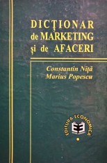 Constantin Nita - Dictionar de marketing si de afaceri (Editia: 1999) foto