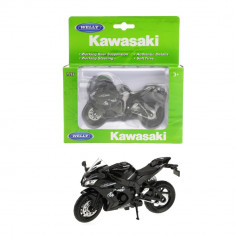 Macheta Kawasaki 2017 ZX-10RR Scara 1:18 Welly foto