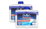 Solutie de curatare masina spalat vase FINISH, 2 x 250ml