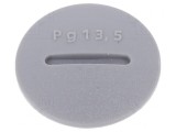 Capac de protecție PG13,5 poliamidă gri &icirc;nchis PG 6mm