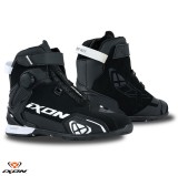 Cumpara ieftin Ghete pentru scuter - motocicleta Roadster barbati All Season Ixon model Bull 2 WP MS culoare: negru/alb (100% waterproof) 47