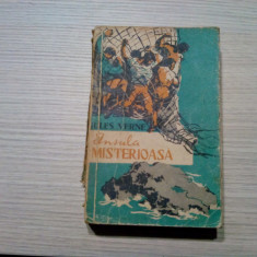 INSULA MISTERIOASA - Jules Verne - Editura Tineretului, 1959, 589 p.