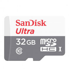 Card Sandisk Ultra Android microSDHC 32GB Clasa 10 + Adaptor SD foto