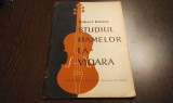 STUDIUL GAMELOR LA VIOARA - Robert Klenck - Alexanudru Teodorescu (editie) - Editura Muzicala, 1964, 76 p.+ anexa