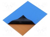 Laminat FR4 BUNGARD 1,5mm 100x75mm rășină epoxidică două fețe cupru fotosensibil