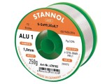 S&acirc;rmă de lipit STANNOL fără plumb 1mm Sn99,3Cu0,7 flux 3,5% No Clean 0,25kg