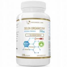 Progress Labs supliment alimentar Organic Selenium capsule 120 buc.