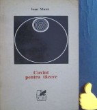 Ioan Matei Cuvant pentru tacere