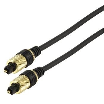 Cablu optic Toslink tata - Toslink tata profesional 1m foto
