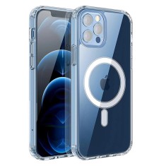 Husa transparenta magsafe, pentru apple iphone 12 / 12 pro foto