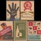 1967-1974 Romania - Set 5 etichete de chibrituri romanesti Reciclare si ecologie