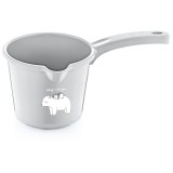 Cumpara ieftin Cana pentru clatire bebelusi, 1.25l, BabyJem, gri