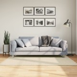 VidaXL Covor HUARTE, fir scurt, moale și lavabil, crem, 120x170 cm