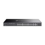 Switch 24 x PoE RJ45 10/100 Mbps, 2 x RJ45 1G, 2 x combo SFP/RJ45 1G, L2 Management - TP-Link Omada SL2428P