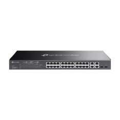 Switch 24 x PoE RJ45 10/100 Mbps, 2 x RJ45 1G, 2 x combo SFP/RJ45 1G, L2 Management - TP-Link Omada SL2428P