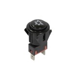 Buton Unipolar Rotund cu Simbol Sc&acirc;nteie Compatibil Plite/Aragazuri OEM
