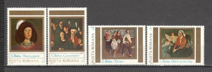 Romania.1983 Pictura-C.Baba ZR.718