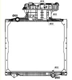 NRF 58278 Radiator, racire motor