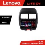 Navigatie Android Lenovo Lite D4 pentru Mitsubishi ASX, 4GB RAM, 64GB