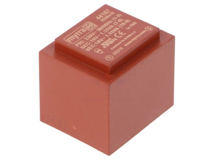 Transformator PCB &icirc;ncapsulat 2,3VA 230V