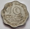 Sri Lanka, 10 Cents 1978, Asia