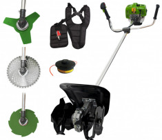 Set Motocoasa PROCRAFT 4350, 6CP ,58CC +Cap Cultivator (28) +4 sisteme de taiere foto