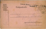CP1740N Feldpostkarte, carte poștală militară, ștampilă k u k Feldartillerieregiment 21, T&aacute;bori postahivatal 634, expediată din Tirol la Arad, 1918