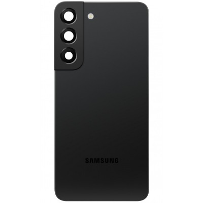 Capac Baterie Samsung Galaxy S22 5G S901, Negru (Phantom Black), Service Pack GH82-27434A foto