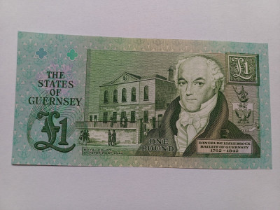 Guernsey 1 Pound (2016) ND-UNC foto