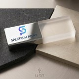 Cumpara ieftin Stick USB / Memorie USB SpectrumPoint, capacitate 64 GB, USB 2.0, OTG, compatibil Laptop/ PC / Telefon Mobil / Tableta, Carcasa metalica cu cristale l