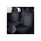 SET HUSE SCAUN LUX NEGRU UMB3 44521